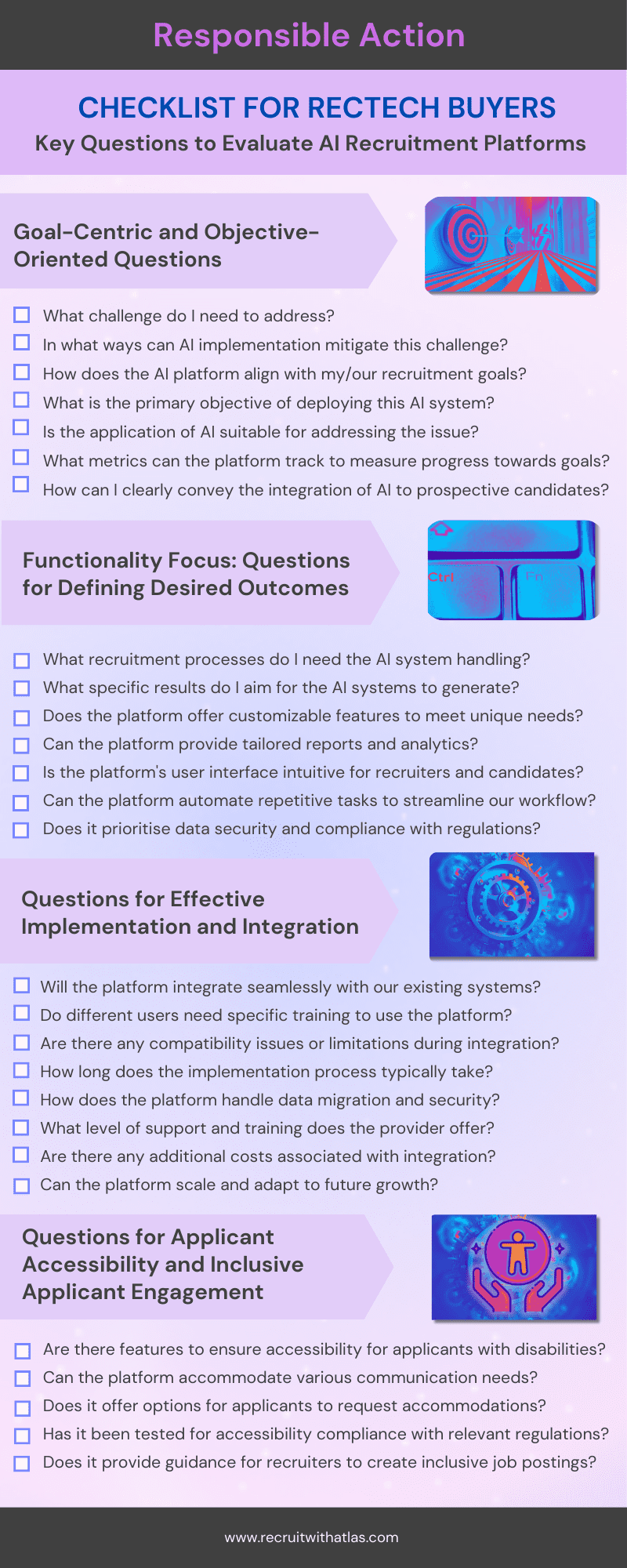 Checklist for RecTech Buyers Evaluating AI Recruitment Platform