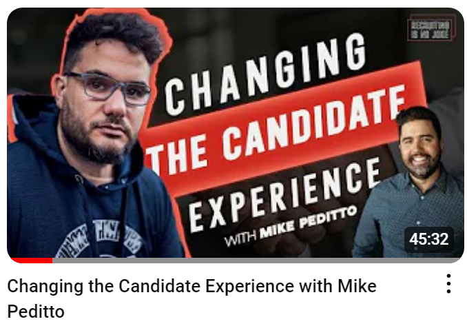 Changing the candidate experience - The Realest Recruiter podcast