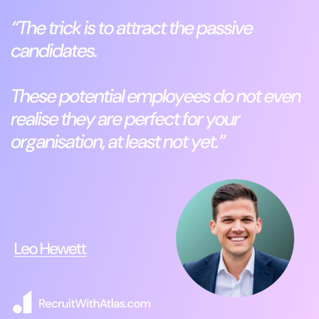 Leo Hewett - Recruitment Quotes