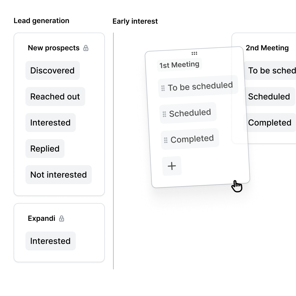 Pipeline management in Atlas - A recruitment crm system for forward thinking leaders 