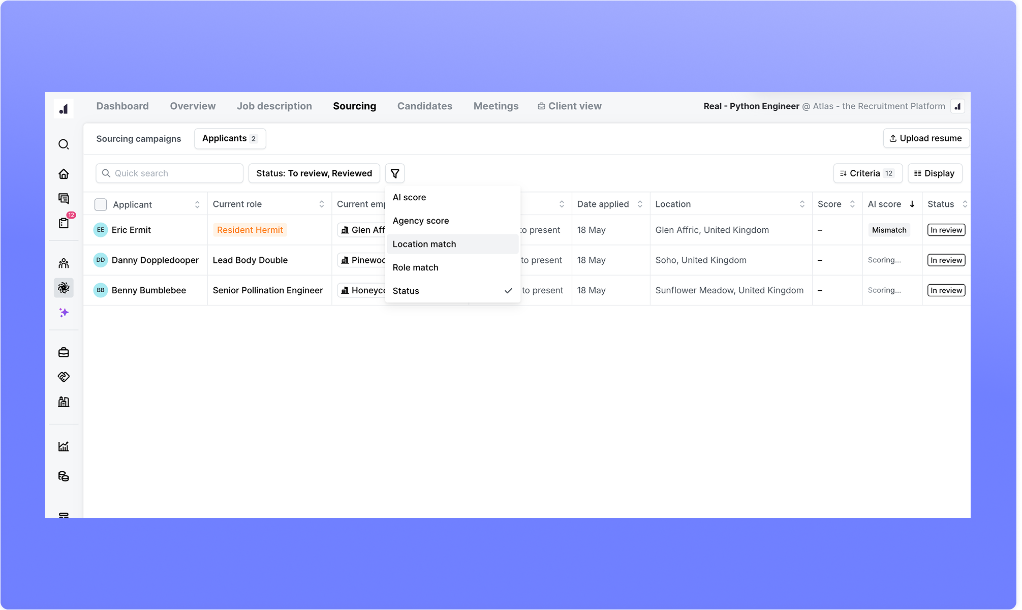 Applicant Screening: How Recruiters Keep Their Candidate Database Clean with Atlas