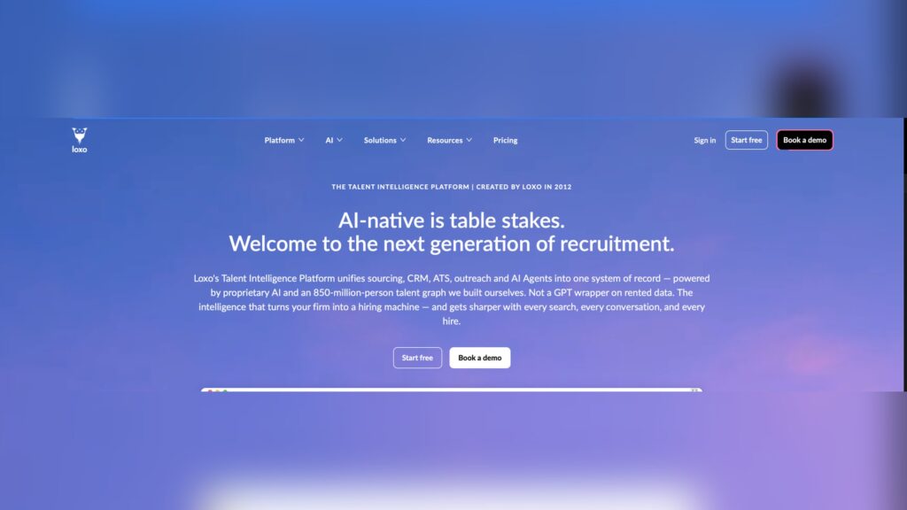 Loxo Pricing 2026: Credits, Costs and Reviews screenshot